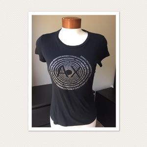 Armani Exchange black t shirt